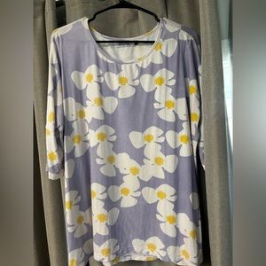 Ava Sky Blouse